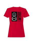 Officially Licensed Coca Cola Cold Crisp Taste Women's T-shirt