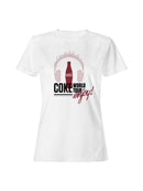 Officially Licensed Coca Cola Coke World Tour Graphic Women's T-shirt
