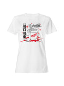 Officially Licensed Coca Cola Enjoy Yum! Noodles & Coke Women's T-shirt