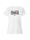 Officially Licensed Coca Cola Glitch Effect Design Women's T-shirt