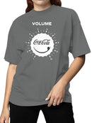 Officially Licensed Coca Cola Volume Dial Graphic Women's T-shirt