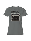 Officially Licensed Coca Cola Music Vibes Graphic Women's T-shirt