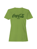 Officially Licensed Coca Cola Barbed Wire Design Women's T-shirt
