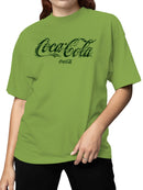Officially Licensed Coca Cola Barbed Wire Design Women's T-shirt