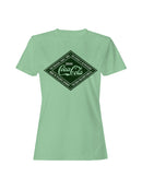 Officially Licensed Coca Cola Vintage Refreshment Logo Women's T-shirt