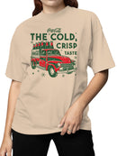 Officially Licensed Coca Cola Cold Crisp Vintage Women's T-shirt