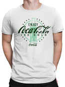 Officially Licensed Coca Cola Enjoy Ice Cold Bottle Men's T-shirt
