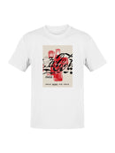 Officially Licensed Coca Cola Classic Coke Bottles Design Men's T-shirt