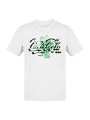 Officially Licensed Coca Cola Vintage Coke Bottle Art Men's T-shirt