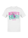 Officially Licensed Coca Cola Retro Always Fresh Design Men's T-shirt
