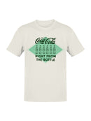 Officially Licensed Coca Cola Enjoy Coke: Right from the Bottle Men's T-shirt