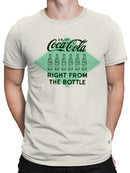 Officially Licensed Coca Cola Enjoy Coke: Right from the Bottle Men's T-shirt
