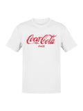 Officially Licensed Coca Cola Distorted Grunge Art Men's T-shirt