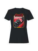 Officially Licensed Coca Cola Refresh Yourself Vintage Women's T-shirt