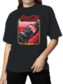 Officially Licensed Coca Cola Refresh Yourself Vintage Women's T-shirt