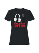 Officially Licensed Coca Cola Headphones & Smile Women's T-shirt