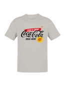 Officially Licensed Coca Cola Cold & Crisp Sign Men's T-shirt