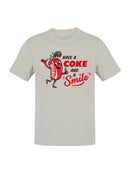 Officially Licensed Coca Cola Have a Coke and Smile Men's T-shirt
