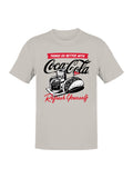 Officially Licensed Coca Cola Refresh Yourself Men's T-shirt