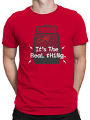 Officially Licensed Coca Cola Coke Amp: It's The Real Thing Men's T-shirt