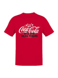 Officially Licensed Coca Cola Music: It's the Real Thing Men's T-shirt