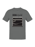 Officially Licensed Coca Cola Music Vibes Graphic Men's T-shirt