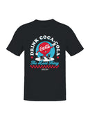 Officially Licensed Coca Cola The Real Thing Design Men's T-shirt