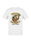 Shark University Swim Team Graphic Men's T-shirt