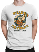 Shark University Swim Team Graphic Men's T-shirt