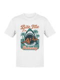 Bite Me I'm Relaxing Graphic Men's T-shirt