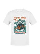 Bite Me I'm Relaxing Graphic Men's T-shirt