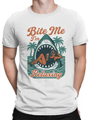 Bite Me I'm Relaxing Graphic Men's T-shirt