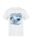 Lookin' Sharp Barber Shark Humor Men's T-shirt