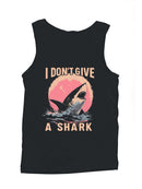 Bold Shark Attitude Graphic Men's Tank Top