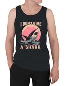 Bold Shark Attitude Graphic Men's Tank Top