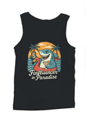 Finfluencer in Paradise Design Men's Tank Top