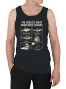 The World's Most Dangerous Sharks Men's Tank Top