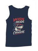 Vacation Mode Carnivore Shark Men's Tank Top