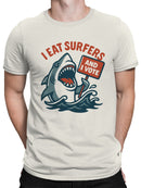I Eat Surfers And I Vote Shark Men's T-shirt