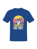 Jawsome Sunset Shark Vibes Men's T-shirt
