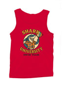 Shark University Swim Team Graphic Men's Tank Top