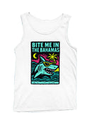 Bahama Shark Sunglasses Art Men's Tank Top