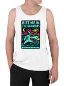 Bahama Shark Sunglasses Art Men's Tank Top