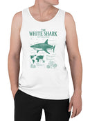 White Shark Anatomy and Habitat Men's Tank Top