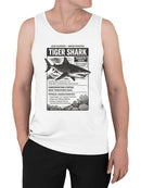Tiger Shark: Serrated Teeth & Conservation Men's Tank Top