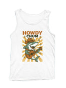 Howdy Chum Shark with Guitar Men's Tank Top