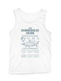 Hammerhead Shark Types and Traits Men's Tank Top