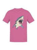 Ferocious Great White Attack Men's T-shirt
