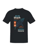 Blue Shark Migratory Predator Men's T-shirt