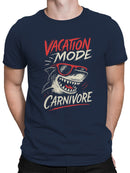 Vacation Mode Carnivore Shark Men's T-shirt